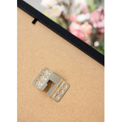 Cadre Noir 50×70 cm avec Passe-partout 40×60 cm