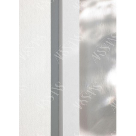 Cadre Blanc 50×70 cm avec Passe-partout 40×60 cm