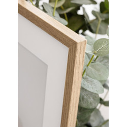 Cadre Chêne 50×70 cm avec Passe-partout 40×60 cm