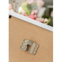 Cadre Blanc 45×60 cm avec Passe-partout 30×45 cm