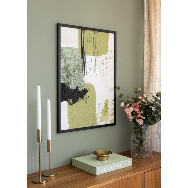 Cadre Noir 60x90 cm avec Passe-partout 40x70 cm – vue 3 | Manufacture Arssans