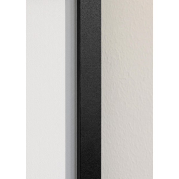 Cadre Noir 60x90 cm avec Passe-partout 40x70 cm – vue 8 | Manufacture Arssans