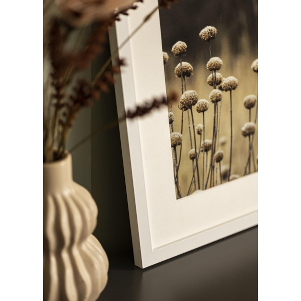 Cadre Blanc 60x90 cm avec Passe-partout 40x70 cm – vue 6 | Manufacture Arssans