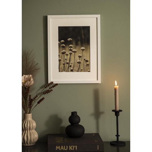 Cadre Blanc 60x90 cm avec Passe-partout 40x70 cm – vue 8 | Manufacture Arssans