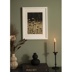 Cadre Blanc 60x90 cm avec Passe-partout 40x70 cm