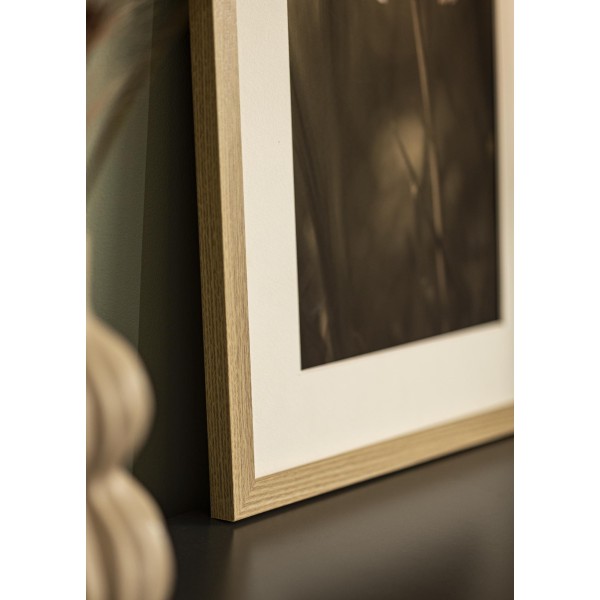 Cadre Chêne 60x90 cm avec Passe-partout 40x70 cm – vue 6 | Manufacture Arssans