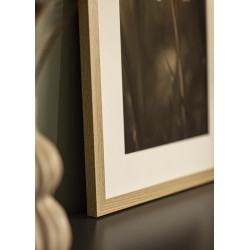 Cadre Chêne 60x90 cm avec Passe-partout 40x70 cm