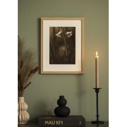 Cadre Chêne 60x90 cm avec Passe-partout 40x70 cm