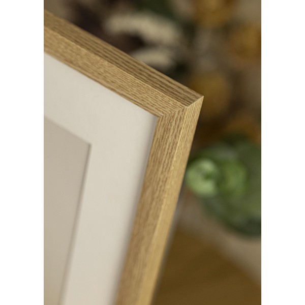 Cadre Chêne 60x90 cm avec Passe-partout 40x70 cm – vue 3 | Manufacture Arssans