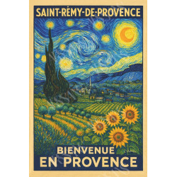 Magnet Saint-Rémy-de-Provence : Sous les Étoiles de Vincent