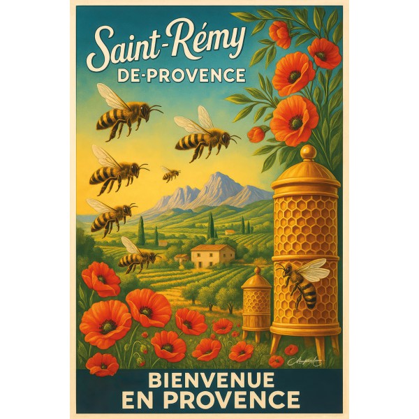 Magnet Les Trésors du Rucher Provençal | Manufacture Arssans