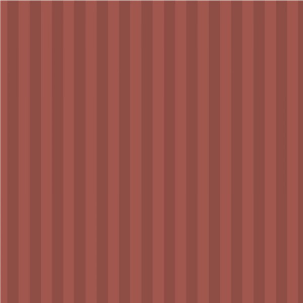 Papier Peint Bayadère Terracotta — Ambiance 1