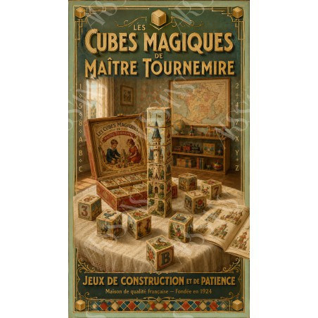 Les Cubes Magiques de Maître Tournemire — Manufacture Arssans