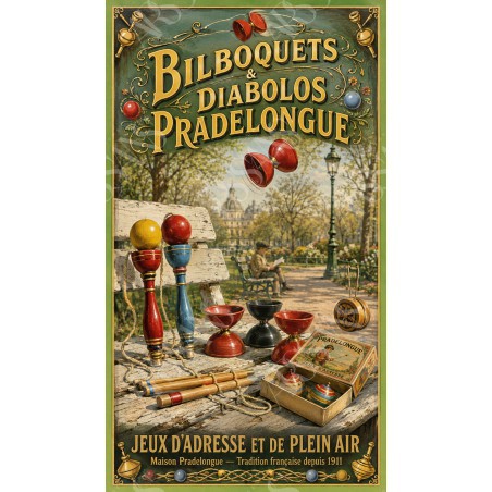 Bilboquets & Diabolos Pradelongue — Manufacture Arssans