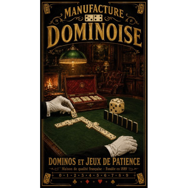 Manufacture Dominoise – affiche & plaque vintage | Manufacture Arssans