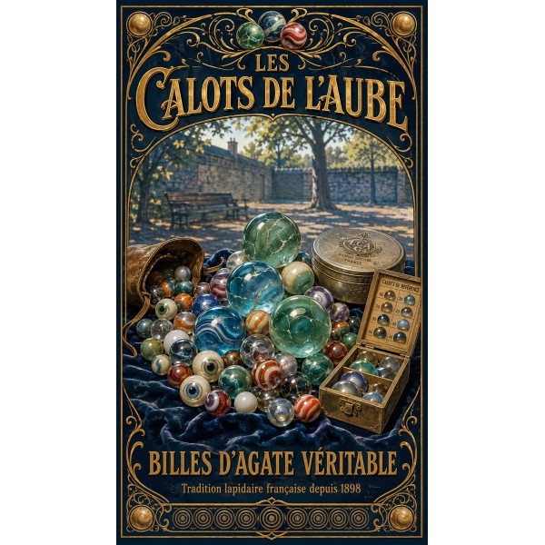 Les Calots de l'Aube – affiche & plaque vintage | Manufacture Arssans
