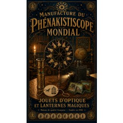 Manufacture du Phénakistiscope Mondial – affiche & plaque vintage | Manufacture Arssans