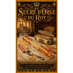Au Sucre d'Orge du Roy – affiche & plaque vintage | Manufacture Arssans