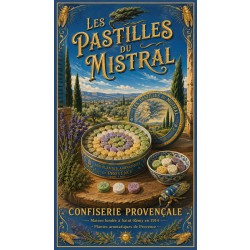 Les Pastilles du Mistral – affiche & plaque vintage | Manufacture Arssans