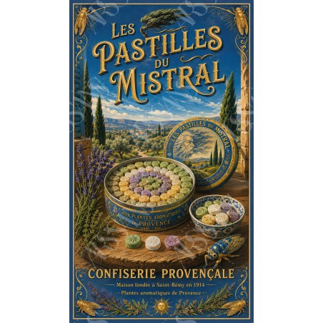 Les Pastilles du Mistral — Manufacture Arssans