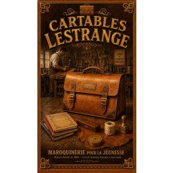 Cartables Lestrange – affiche & plaque vintage | Manufacture Arssans