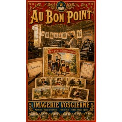 Au Bon Point – affiche & plaque vintage | Manufacture Arssans