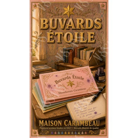 Buvards Étoile — Manufacture Arssans