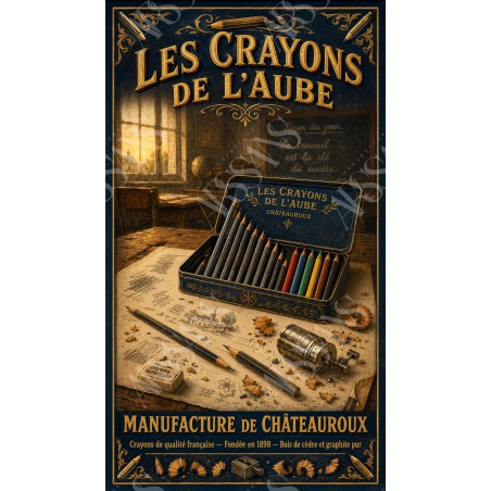 Les Crayons de l'Aube — Manufacture Arssans