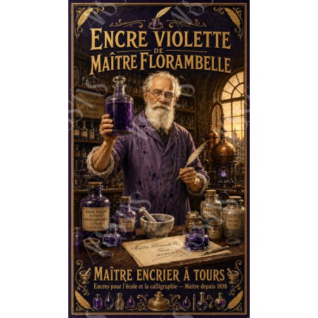 Encre Violette de Maître Florambelle — Manufacture Arssans