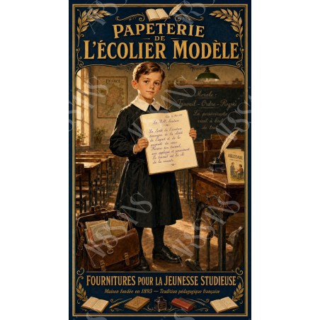 Papeterie de l'Écolier Modèle — Manufacture Arssans