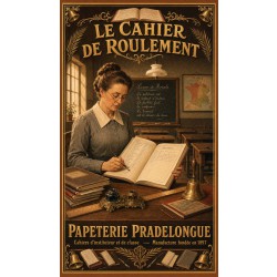 Le Cahier de Roulement – affiche & plaque vintage | Manufacture Arssans