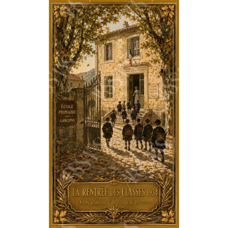 La Rentrée des Classes 1934 — Manufacture Arssans