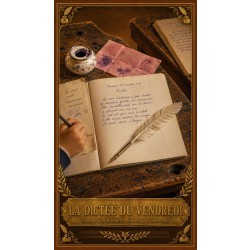 La Dictée du Vendredi – affiche & plaque vintage | Manufacture Arssans