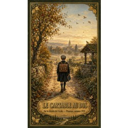 Le Cartable au Dos – affiche & plaque vintage | Manufacture Arssans