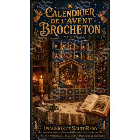 Calendrier de l'Avent Brocheton — Manufacture Arssans