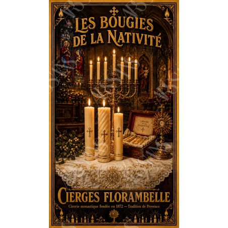 Les Bougies de la Nativité — Manufacture Arssans