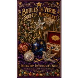 Boules de Verre Soufflé Mirobolant – affiche & plaque vintage | Manufacture Arssans