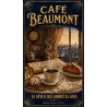 Café Beaumont – affiche & plaque vintage | Manufacture Arssans