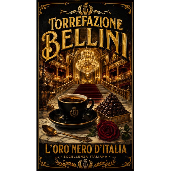 Torrefazione Bellini – affiche & plaque vintage | Manufacture Arssans