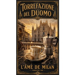 Torrefazione del Duomo – affiche & plaque vintage | Manufacture Arssans