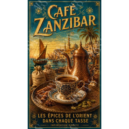 Café Zanzibar — Manufacture Arssans