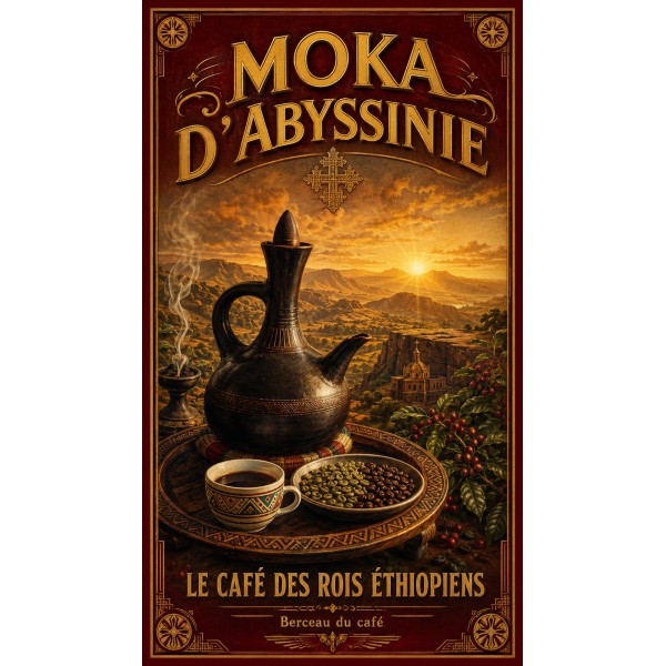 Moka d'Abyssinie – affiche & plaque vintage | Manufacture Arssans