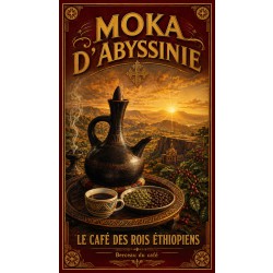 Moka d'Abyssinie – affiche & plaque vintage | Manufacture Arssans