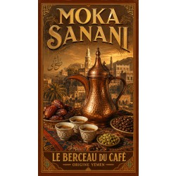 Moka Sanani – affiche & plaque vintage | Manufacture Arssans