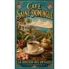 Café Saint-Domingue – affiche & plaque vintage | Manufacture Arssans