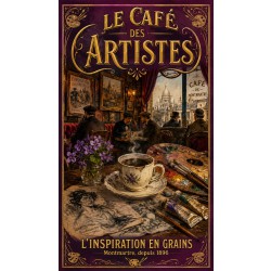 Le Café des Artistes – affiche & plaque vintage | Manufacture Arssans