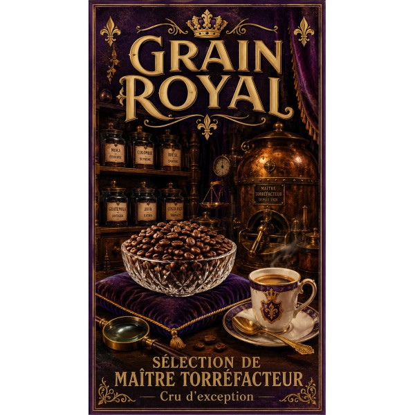Grain Royal – affiche & plaque vintage | Manufacture Arssans