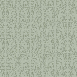 Papier Peint Arabesque Volutea Vert Sauge