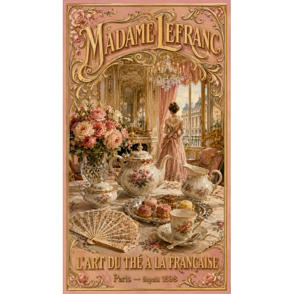 Madame Lefranc – affiche & plaque vintage | Manufacture Arssans
