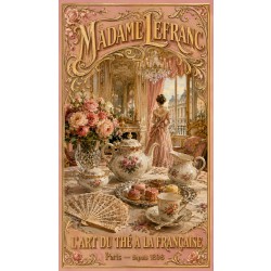 Madame Lefranc – affiche & plaque vintage | Manufacture Arssans